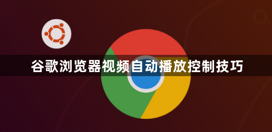 谷歌浏览器视频自动播放控制技巧1