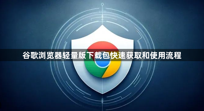 谷歌浏览器轻量版下载包快速获取和使用流程1