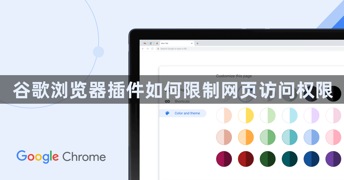 谷歌浏览器插件如何限制网页访问权限1