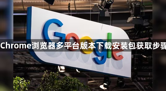 Chrome浏览器多平台版本下载安装包获取步骤1