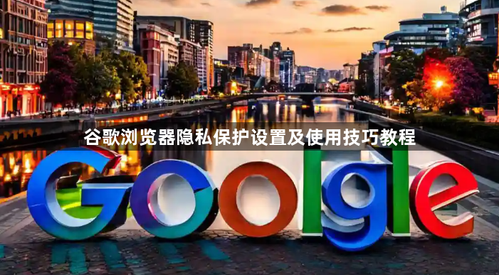 谷歌浏览器隐私保护设置及使用技巧教程1