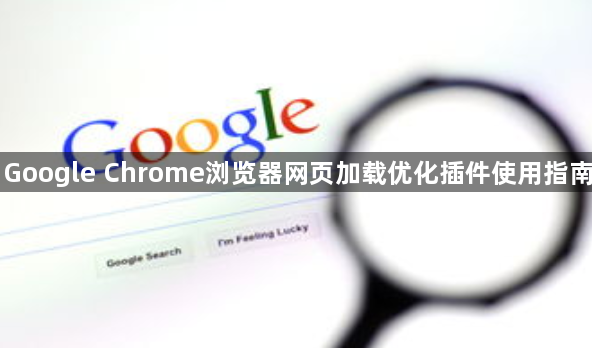 Google Chrome浏览器网页加载优化插件使用指南1