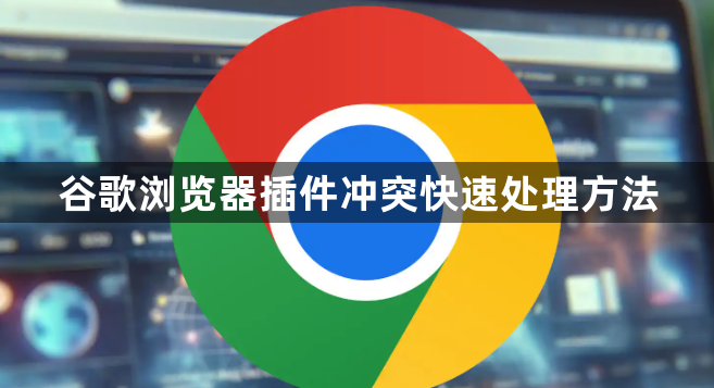 谷歌浏览器插件冲突快速处理方法1