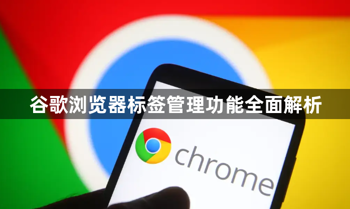 谷歌浏览器标签管理功能全面解析1