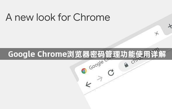 Google Chrome浏览器密码管理功能使用详解1