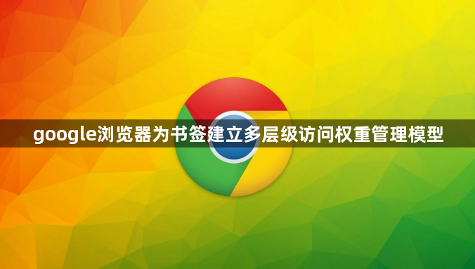 google浏览器为书签建立多层级访问权重管理模型1