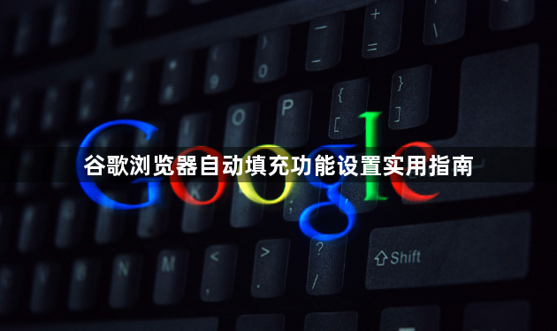 谷歌浏览器自动填充功能设置实用指南1