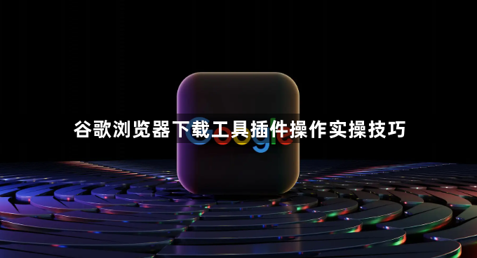 谷歌浏览器下载工具插件操作实操技巧1