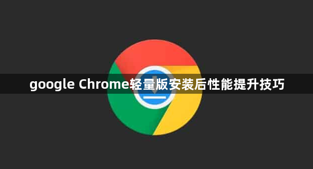 google Chrome轻量版安装后性能提升技巧1