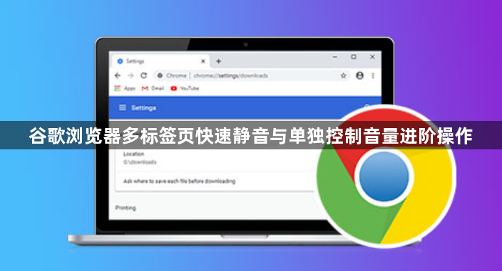 谷歌浏览器多标签页快速静音与单独控制音量进阶操作1