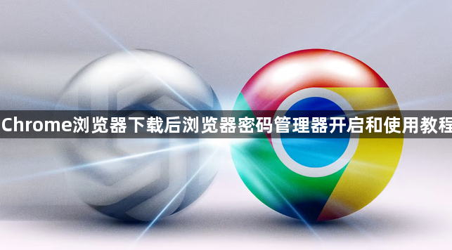 Chrome浏览器下载后浏览器密码管理器开启和使用教程1