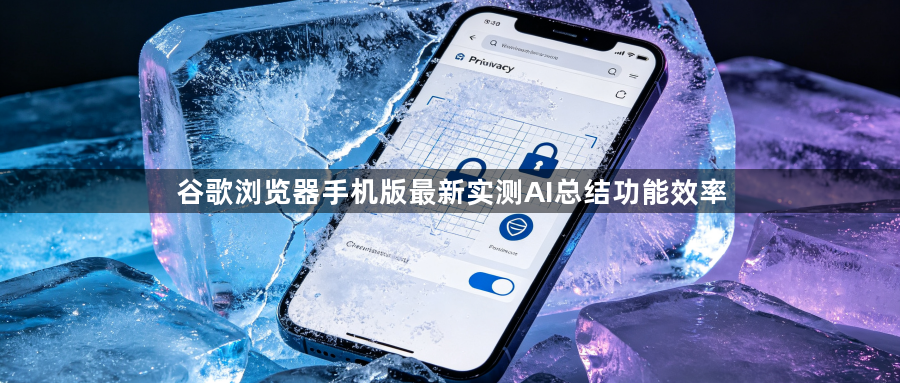 谷歌浏览器手机版最新实测AI总结功能效率1