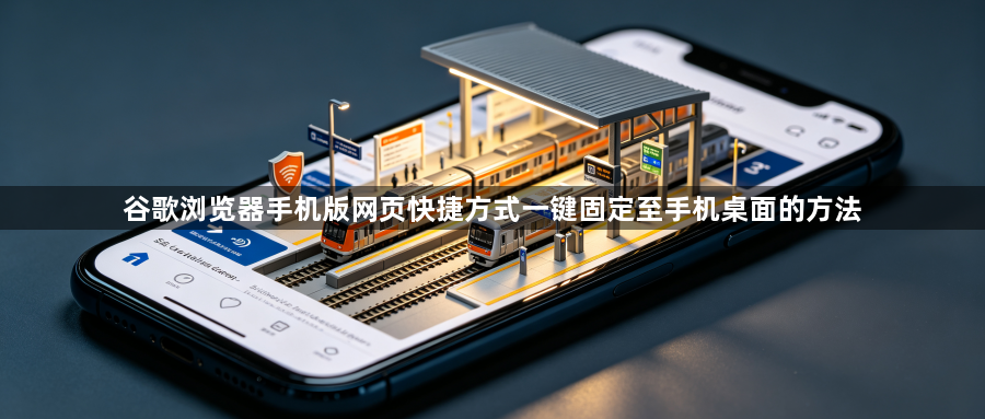 谷歌浏览器手机版网页快捷方式一键固定至手机桌面的方法1