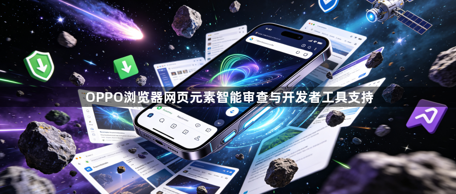 OPPO浏览器网页元素智能审查与开发者工具支持1