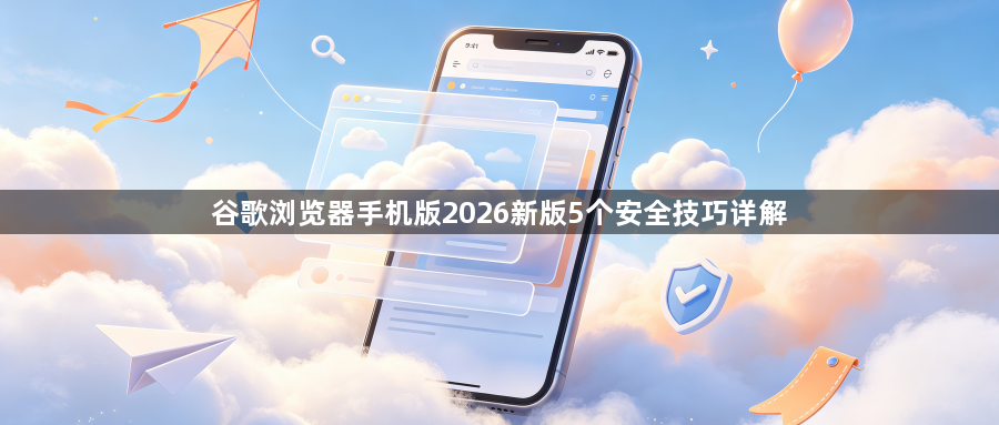 谷歌浏览器手机版2026新版5个安全技巧详解1