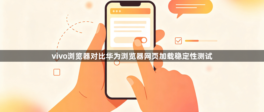 vivo浏览器对比华为浏览器网页加载稳定性测试1