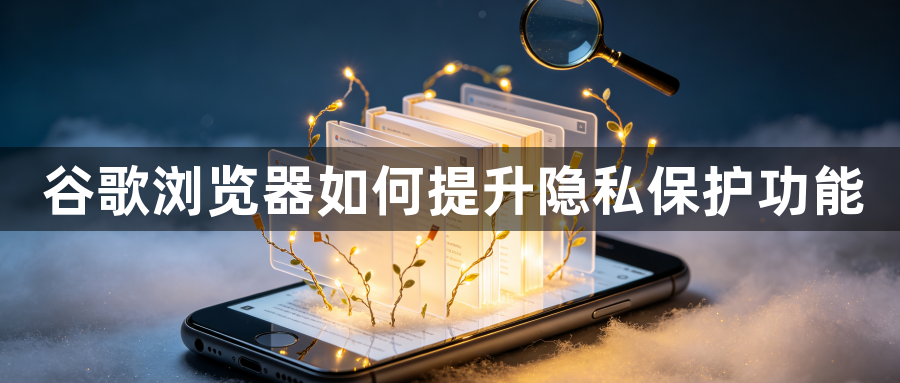 谷歌浏览器如何提升隐私保护功能1