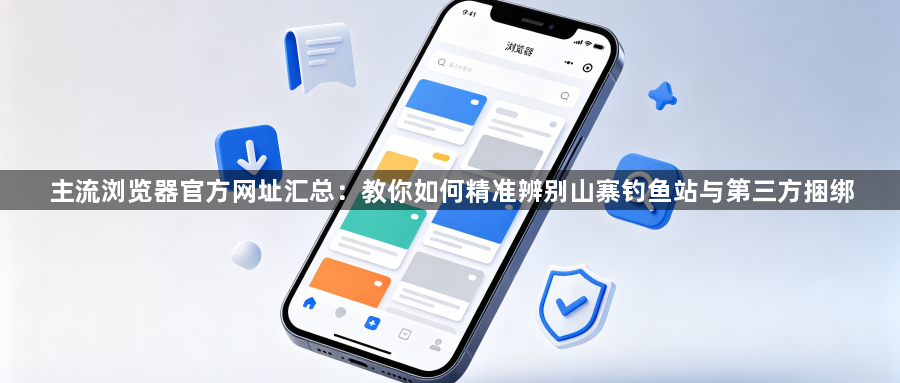 主流浏览器官方网址汇总:教你如何精准辨别山寨钓鱼站与第三方捆绑1