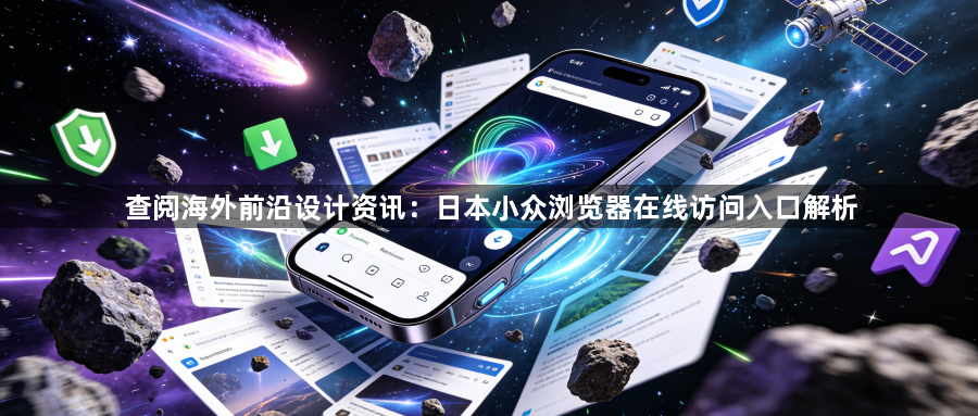 查阅海外前沿设计资讯:日本小众浏览器在线访问入口解析1