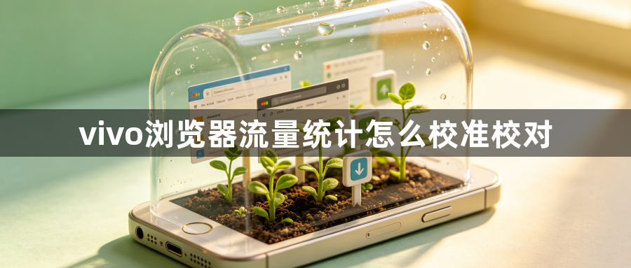 vivo浏览器流量统计怎么校准校对1