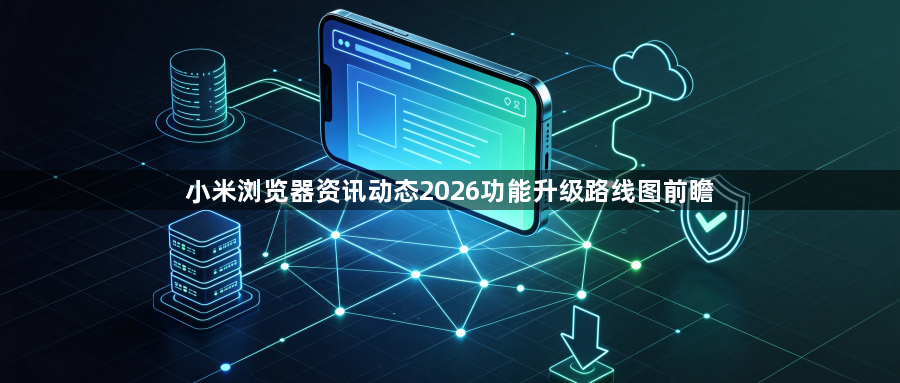 小米浏览器资讯动态2026功能升级路线图前瞻1
