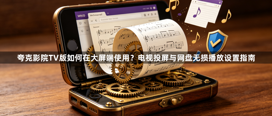 夸克影院TV版如何在大屏端使用?电视投屏与网盘无损播放设置指南1