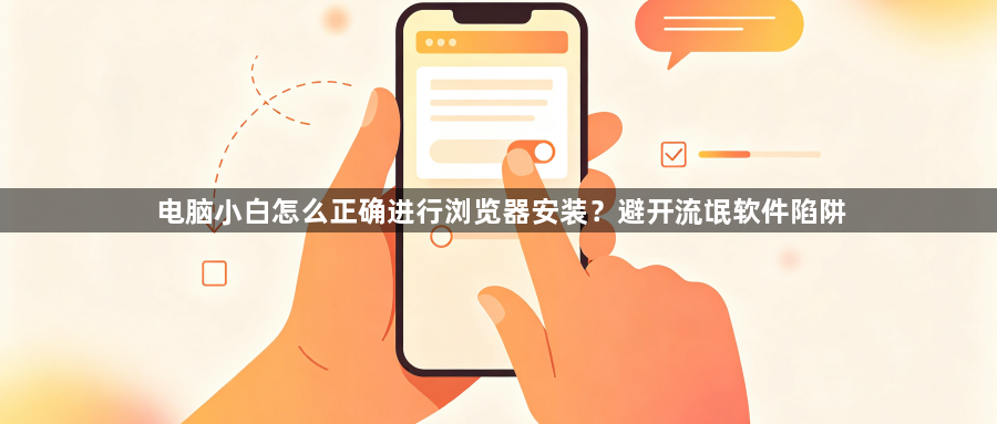 电脑小白怎么正确进行浏览器安装?避开流氓软件陷阱1