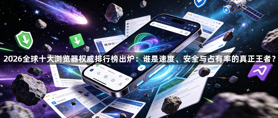 2026全球十大浏览器权威排行榜出炉:谁是速度、安全与占有率的真正王者?1
