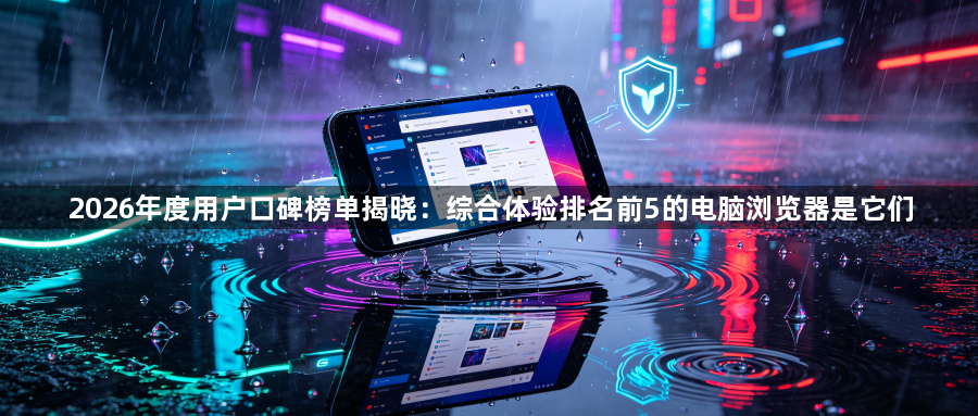 2026年度用户口碑榜单揭晓：综合体验排名前5的电脑浏览器是它们1
