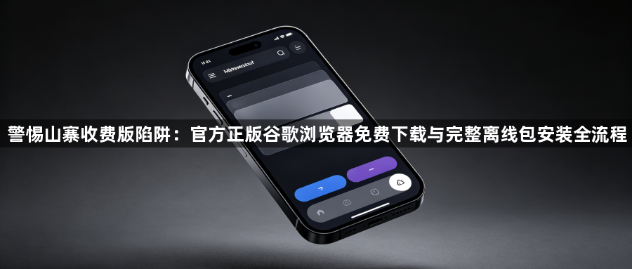 警惕山寨收费版陷阱:官方正版谷歌浏览器免费下载与完整离线包安装全流程1
