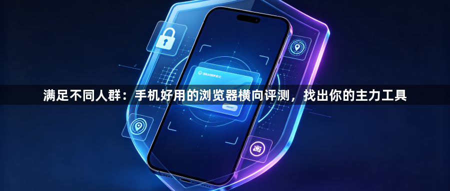 满足不同人群：手机好用的浏览器横向评测，找出你的主力工具1