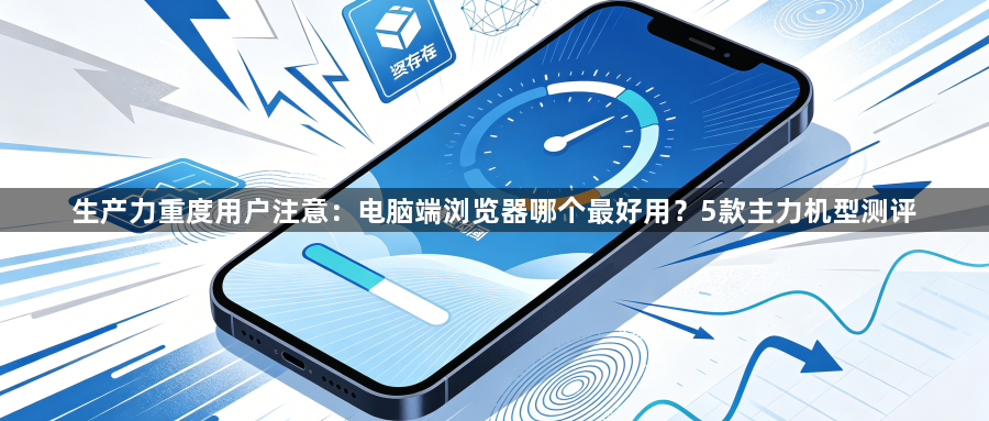 生产力重度用户注意：电脑端浏览器哪个最好用？5款主力机型测评1