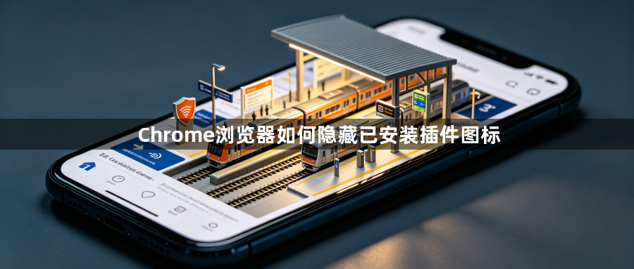 Chrome浏览器如何隐藏已安装插件图标1
